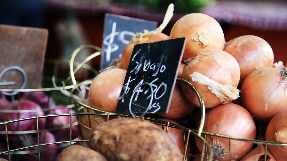 Bank of England cuts interest rates amid warnings that food costs could push inflation higher - Vegetables for Sale