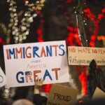 New York immigrant advocacy groups are suing the Trump administration over the arrests that have occurred in immigration courts - Immigrants make America Great