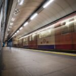 Police hunt for a man after a woman was sexually assaulted on the Jubilee line - None